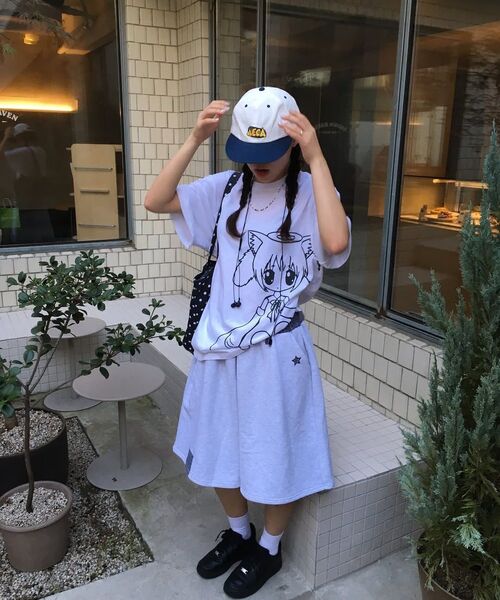 ITZAVIBE（イッザバイブ）の「CHECK BANDING BERMUDA PANTS - LIGHT GRAY（その他パンツ・レディース・その他・ONE SIZE）」の19枚目の写真