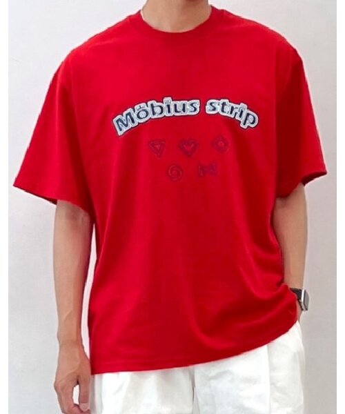 THESTORI（ザ・ストリ）の「メビウスバンド 半袖Tシャツ [RED]（Tシャツ/カットソー・メンズ・その他・2/1）」の3枚目の写真
