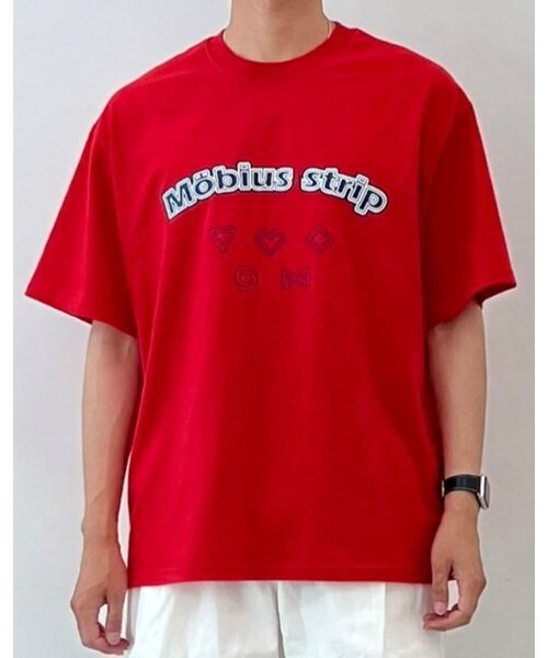 THESTORI（ザ・ストリ）の「メビウスバンド 半袖Tシャツ [RED]（Tシャツ/カットソー・メンズ・その他・2/1）」の4枚目の写真