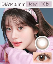 LilMe（リルミィ）の「LilMe 1day テディハグ （10枚入り）（コンタクトレンズ・カラコン）」