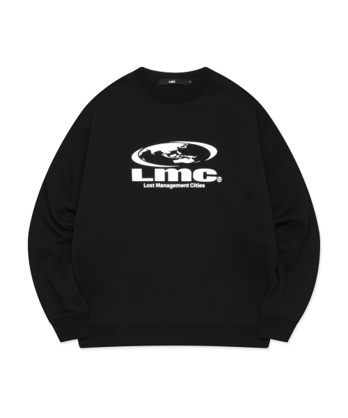 LMCの「OVAL GLOBE SWEATSHIRT black(スウェット・レディース・その他・S/M/L/XL)」の1枚目の写真