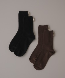 muku（ムク）の「SOCKS/TRIPLE PEARL（ソックス/靴下）」