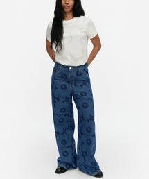 marimekko | 【Maridenim】Unikko / Wide jeans S(デニムパンツ)