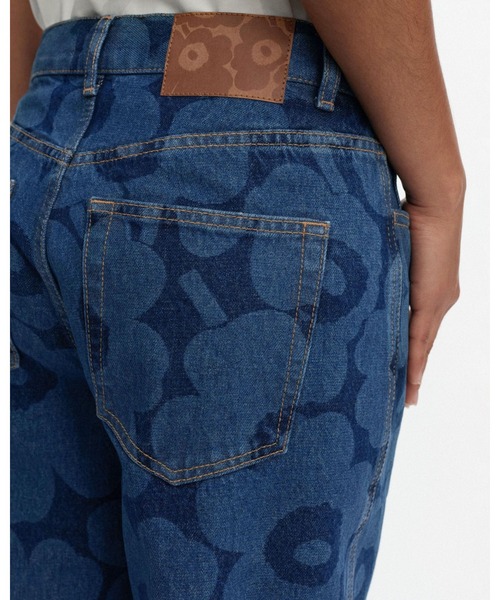 marimekko(マリメッコ)の「【Maridenim】Unikko / Wide jeans S(デニムパンツ・レディース・インディゴブルー・25inch/26inch/27inch/28inch/29inch/30inch)」の4枚目の写真