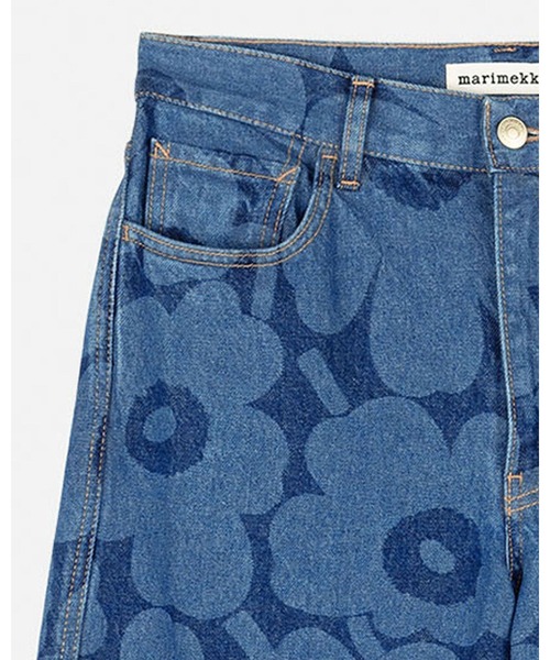 marimekko(マリメッコ)の「【Maridenim】Unikko / Wide jeans S(デニムパンツ・レディース・インディゴブルー・25inch/26inch/27inch/28inch/29inch/30inch)」の9枚目の写真