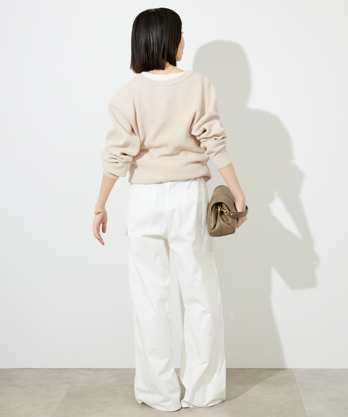 WEB限定カラー有り/追加》Wフェイスジャージヘンリープルオーバー（T