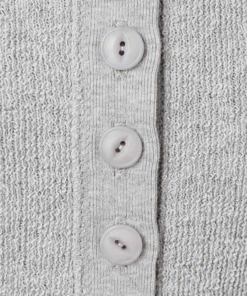 SLOBE IENA（スローブイエナ）の「《WEB限定カラー有り/追加》Wフェイスジャージヘンリープルオーバー（Tシャツ/カットソー・レディース・ピンク系その他/ライトグレー/ベージュ/ネイビー・FREE）」の19枚目の写真