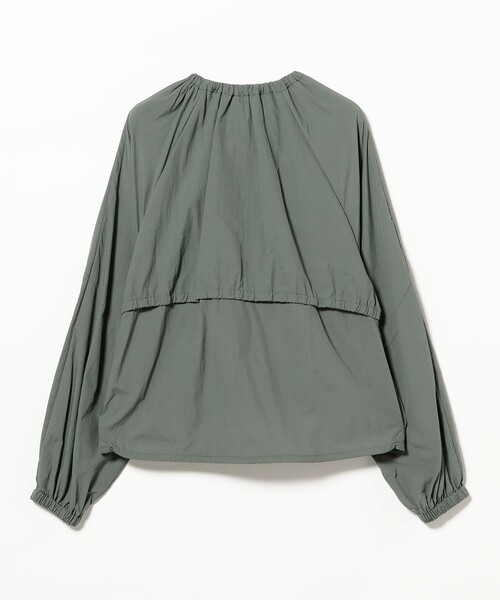 Demi-Luxe BEAMS（デミルクス ビームス）の「AK+1 / エアリー ナイロン ブルゾン（ブルゾン・レディース・グリーン系その他5/ホワイト・ONE SIZE）」の6枚目の写真