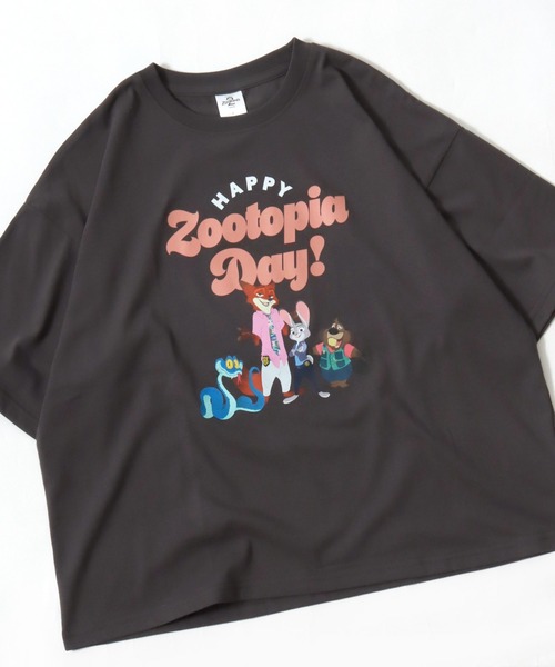 セール】Disney（ディズニー）キャラクターTシャツ/ワイドシルエット
