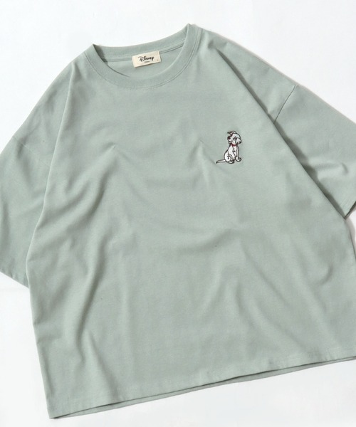 Disney(ディズニー)の「Disney(ディズニー)キャラクターTシャツ/ワイドシルエット半袖 プリントT 36色展開 レディース(Tシャツ/カットソー・レディース・イエロー系3/ブラック系2/ホワイト系3/ブルー系4/ブルー系2/ネイビー系2/グリーン系3/ブラック系4/ブルー系3/ネイビー系1/グリーン系2/レッド/ベージュ系2/グレー系1/ブラック系3/ホワイト系4/グレー系3/グレー系2/イエロー系2/オレンジ系3/オレンジ系2/ピンク系3/ピンク系2/イエロー系1/グリーン系5/グリーン系4/ラベンダー/パープル/ホワイト系2/グリーン系1/パープル系その他/ブラック系1/ホワイト系1/ベージュ系1/オレンジ系1/ブルー系1・L/M)」の16枚目の写真