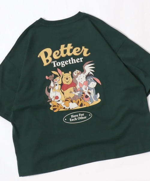 Disney(ディズニー)の「Disney(ディズニー)キャラクターTシャツ/ワイドシルエット半袖 プリントT 36色展開 レディース(Tシャツ/カットソー・レディース・イエロー系3/ブラック系2/ホワイト系3/ブルー系4/ブルー系2/ネイビー系2/グリーン系3/ブラック系4/ブルー系3/ネイビー系1/グリーン系2/レッド/ベージュ系2/グレー系1/ブラック系3/ホワイト系4/グレー系3/グレー系2/イエロー系2/オレンジ系3/オレンジ系2/ピンク系3/ピンク系2/イエロー系1/グリーン系5/グリーン系4/ラベンダー/パープル/ホワイト系2/グリーン系1/パープル系その他/ブラック系1/ホワイト系1/ベージュ系1/オレンジ系1/ブルー系1・L/M)」の18枚目の写真
