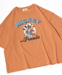 Disney（ディズニー）キャラクターTシャツ/ワイドシルエット半袖 プリントT 36色展開 レディース