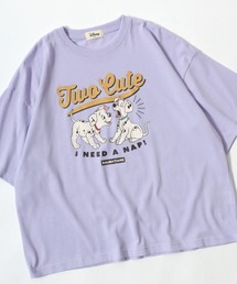 Disney(ディズニー)キャラクターTシャツ/ワイドシルエット半袖 プリントT 36色展開 レディース