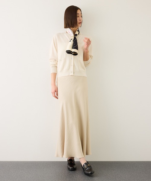 ROPE'(ロペ)の「ウールカシミヤニットカーディガン(カーディガン/ボレロ・レディース・オフホワイト/ライトグレー/ピンク系その他2/ベージュ・FREE)」の13枚目の写真