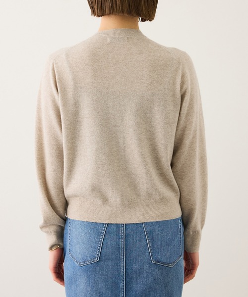 ROPE'(ロペ)の「ウールカシミヤニットカーディガン(カーディガン/ボレロ・レディース・オフホワイト/ライトグレー/ピンク系その他2/ベージュ・FREE)」の18枚目の写真