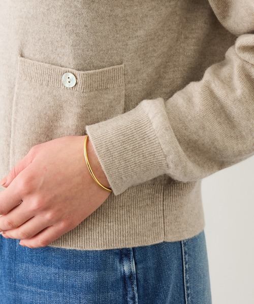 ROPE'(ロペ)の「ウールカシミヤニットカーディガン(カーディガン/ボレロ・レディース・オフホワイト/ライトグレー/ピンク系その他2/ベージュ・FREE)」の20枚目の写真