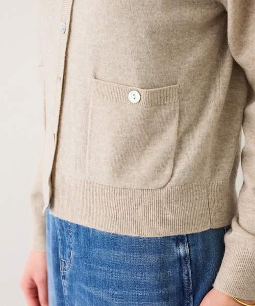 ROPE'(ロペ)の「ウールカシミヤニットカーディガン(カーディガン/ボレロ・レディース・オフホワイト/ライトグレー/ピンク系その他2/ベージュ・FREE)」の21枚目の写真