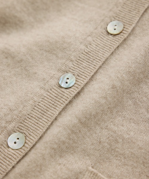 ROPE'(ロペ)の「ウールカシミヤニットカーディガン(カーディガン/ボレロ・レディース・オフホワイト/ライトグレー/ピンク系その他2/ベージュ・FREE)」の22枚目の写真