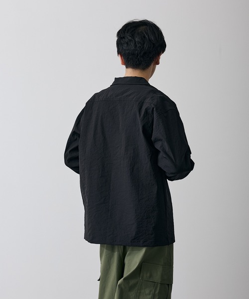 improves（インプローブス）の「ポリワッシャー 長袖 ワークシャツ（シャツ/ブラウス・メンズ・ネイビー/カーキ/ブラック・LARGE/MEDIUM/X-LARGE/SMALL）」の13枚目の写真