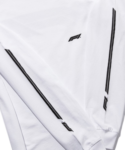 FORMULA 1（フォーミュラワン）の「Line Long Sleeve T（Tシャツ/カットソー・メンズ・ブラック/ホワイト・X-LARGE/LARGE/MEDIUM/SMALL）」の8枚目の写真
