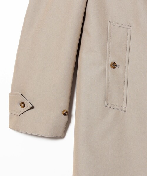 BEAMS PLUS（ビームスプラス）の「Balmacaan Coat T/C Gabardine（その他アウター・メンズ・ベージュ/オリーブ・XL/M/S/L）」の6枚目の写真