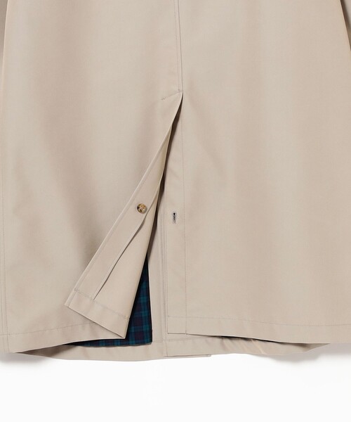 BEAMS PLUS（ビームスプラス）の「Balmacaan Coat T/C Gabardine（その他アウター・メンズ・ベージュ/オリーブ・XL/M/S/L）」の9枚目の写真