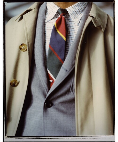 BEAMS PLUS（ビームスプラス）の「Balmacaan Coat T/C Gabardine（その他アウター・メンズ・ベージュ/オリーブ・XL/M/S/L）」の12枚目の写真