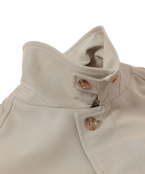 BEAMS PLUS（ビームスプラス）の「Balmacaan Coat T/C Gabardine（その他アウター・メンズ・ベージュ/オリーブ・XL/M/S/L）」の13枚目の写真