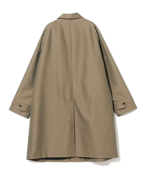 BEAMS PLUS（ビームスプラス）の「Balmacaan Coat T/C Gabardine（その他アウター・メンズ・ベージュ/オリーブ・XL/M/S/L）」の17枚目の写真