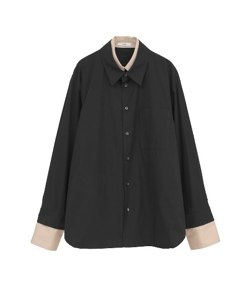 TWO TONE LAYERED SHIRTS（シャツ/ブラウス）｜CLANE（クラネ）の