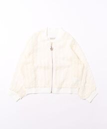 nino（ニノ）の「シアーフリル　ZIPジャケット（その他アウター）」