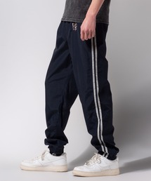 (SA) 裏メッシュ ライン ロゴ トラックパンツ