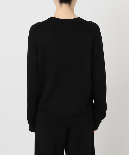 AP STUDIO（エーピーストゥディオ）の「Demure クルーネックニット（ニット/セーター・レディース・ベージュ/キャメル/ブラック・FREE）」の21枚目の写真