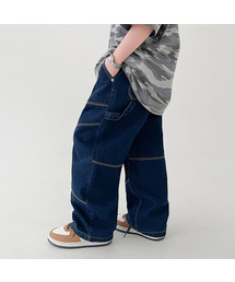 BERRYCLOSET（ベリークローゼット）の「エッジカーペンダーデニムパンツ（デニムパンツ）」