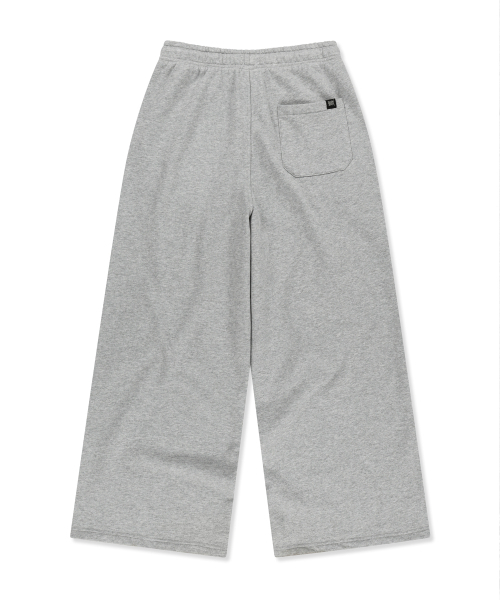 BROWNBREATH（ブラウンブレス）の「W DAMAGED SWEAT PANTS - MELANGE GREY（スウェットパンツ・レディース・その他・SMALL/MEDIUM）」の2枚目の写真