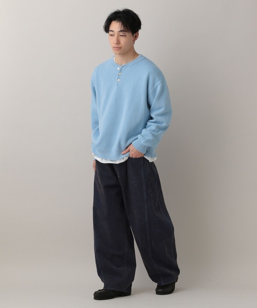 RAGEBLUE(レイジブルー)の「Flocked Denim Barrel Buggy Pants/フロッキーデニムバレルパンツ(デニムパンツ・メンズ・ブラウン/ブラック・LARGE/MEDIUM)」の22枚目の写真