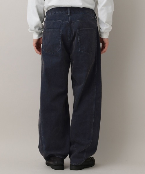RAGEBLUE(レイジブルー)の「Flocked Denim Barrel Buggy Pants/フロッキーデニムバレルパンツ(デニムパンツ・メンズ・ブラウン/ブラック・LARGE/MEDIUM)」の14枚目の写真