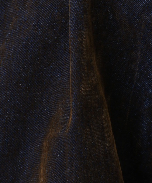 RAGEBLUE(レイジブルー)の「Flocked Denim Barrel Buggy Pants/フロッキーデニムバレルパンツ(デニムパンツ・メンズ・ブラウン/ブラック・LARGE/MEDIUM)」の21枚目の写真