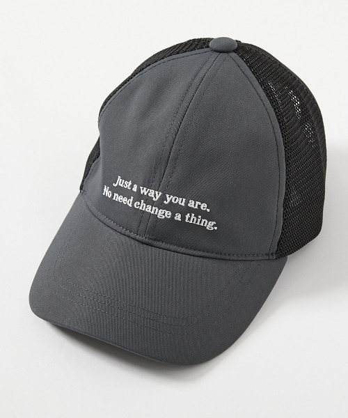 devirock（デビロック）の「洗える 親子で使える メッシュキャップ（キャップ・キッズ・チャコール/ブルー系/パープル系/ピンク系/ブルーグレー/アイボリー/ブラック・54/56/58）」の18枚目の写真