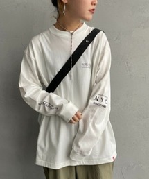 Manhattan Portage | [MANHATTAN PORTAGE/マンハッタンポーテージ] ワンポイント スカイラインロゴ  ロングスリーブTシャツ(Tシャツ/カットソー)