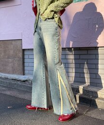 CIAOPANIC | レースダーツフレアデニムパンツ(デニムパンツ)
