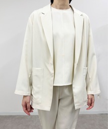 vent blanc（ヴァンブラン）の「denicher  デニシェ Naturemier  テーラードジャケット（テーラードジャケット）」