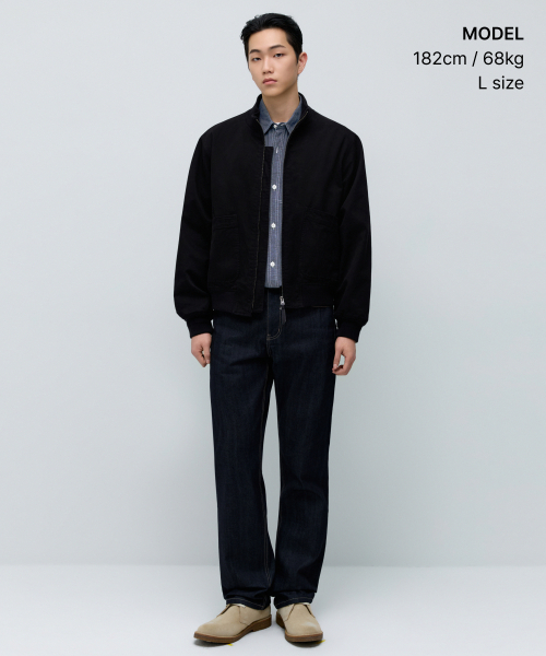 MUSINSA STANDARD（ムシンサスタンダード）の「US ARMY タンカージャケット [ブラック]（ブルゾン・メンズ・その他・MEDIUM/LARGE/X-LARGE/2XL）」の2枚目の写真