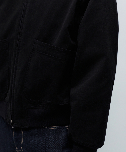 MUSINSA STANDARD（ムシンサスタンダード）の「US ARMY タンカージャケット [ブラック]（ブルゾン・メンズ・その他・MEDIUM/LARGE/X-LARGE/2XL）」の6枚目の写真