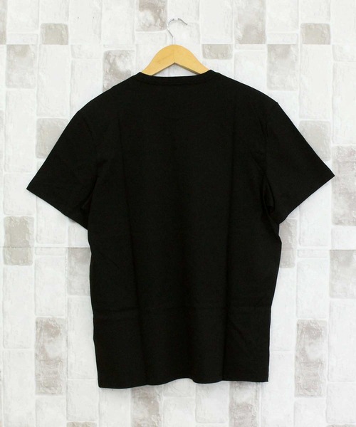 Calvin Klein(カルバン・クライン)の「CKJ ゴールドストライプ グラフィックTシャツ SS 30S CKJ GOLD STRIPE GRAPHIC TEE(Tシャツ/カットソー・メンズ・ホワイト/ブラック・XL/L/M)」の8枚目の写真
