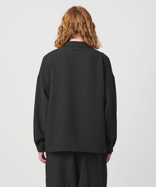 UNITED ARROWS & SONS by DAISUKE OBANA（ユナイテッドアローズアンドサンズバイダイスケオバナ）の「＜D.O UNITED ARROWS BY DAISUKE OBANA＞Ⅰ SETIN/LS PL 26SS/ポロシャツ（ポロシャツ・メンズ・ブラック・XL/M/S/L）」の13枚目の写真