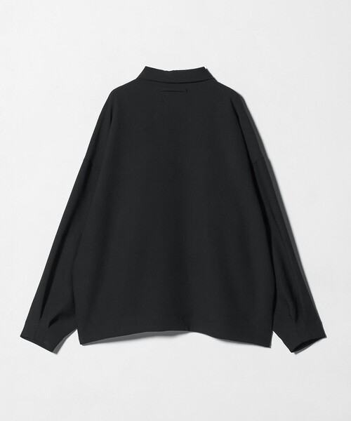 UNITED ARROWS & SONS by DAISUKE OBANA（ユナイテッドアローズアンドサンズバイダイスケオバナ）の「＜D.O UNITED ARROWS BY DAISUKE OBANA＞Ⅰ SETIN/LS PL 26SS/ポロシャツ（ポロシャツ・メンズ・ブラック・XL/M/S/L）」の11枚目の写真