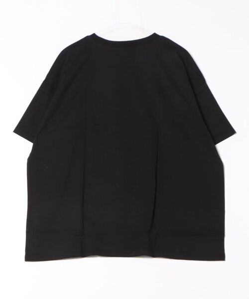Social GIRL（ソーシャルガール）の「【Social GIRL】オーバーサイズ半袖ロゴTシャツ（Tシャツ/カットソー・レディース・オフホワイト/ブラック/チャコールグレー・M）」の9枚目の写真