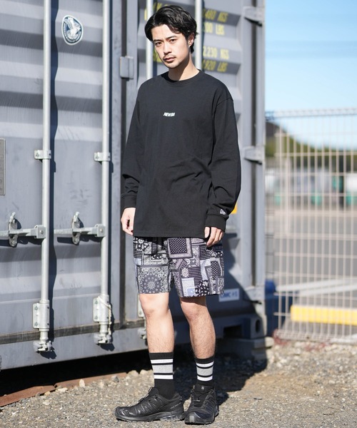 NEW ERA（ニューエラ）の「NEW ERA/ニューエラ ハーフパンツ ショートパンツ イージーショーツ Oriental Paisley セットアップ対応（その他パンツ・メンズ・ブラック/ネイビー・M/L/XL/XXL）」の19枚目の写真
