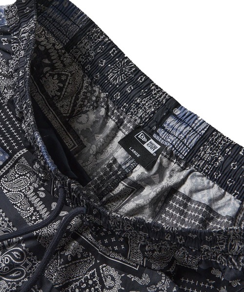NEW ERA（ニューエラ）の「NEW ERA/ニューエラ ハーフパンツ ショートパンツ イージーショーツ Oriental Paisley セットアップ対応（その他パンツ・メンズ・ブラック/ネイビー・M/L/XL/XXL）」の21枚目の写真